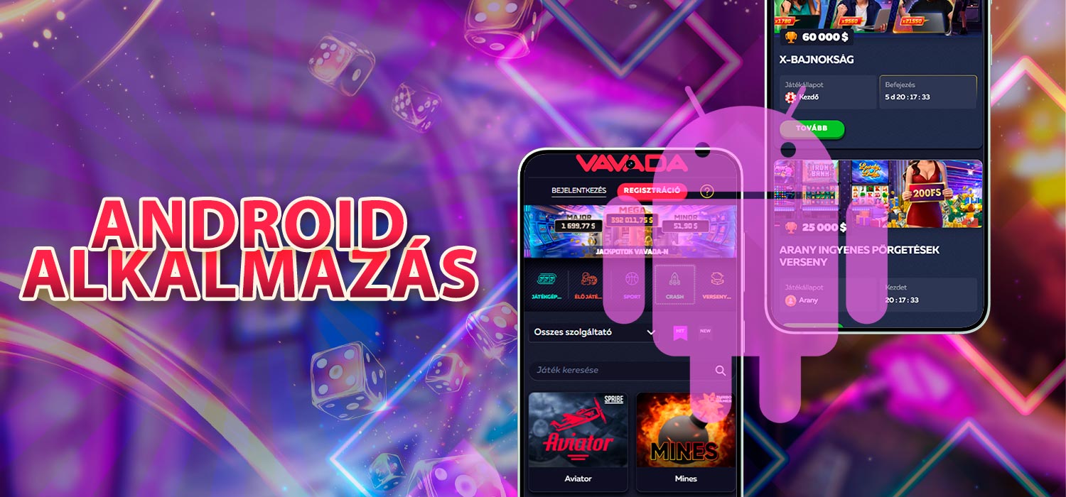 Az app letöltése androidon