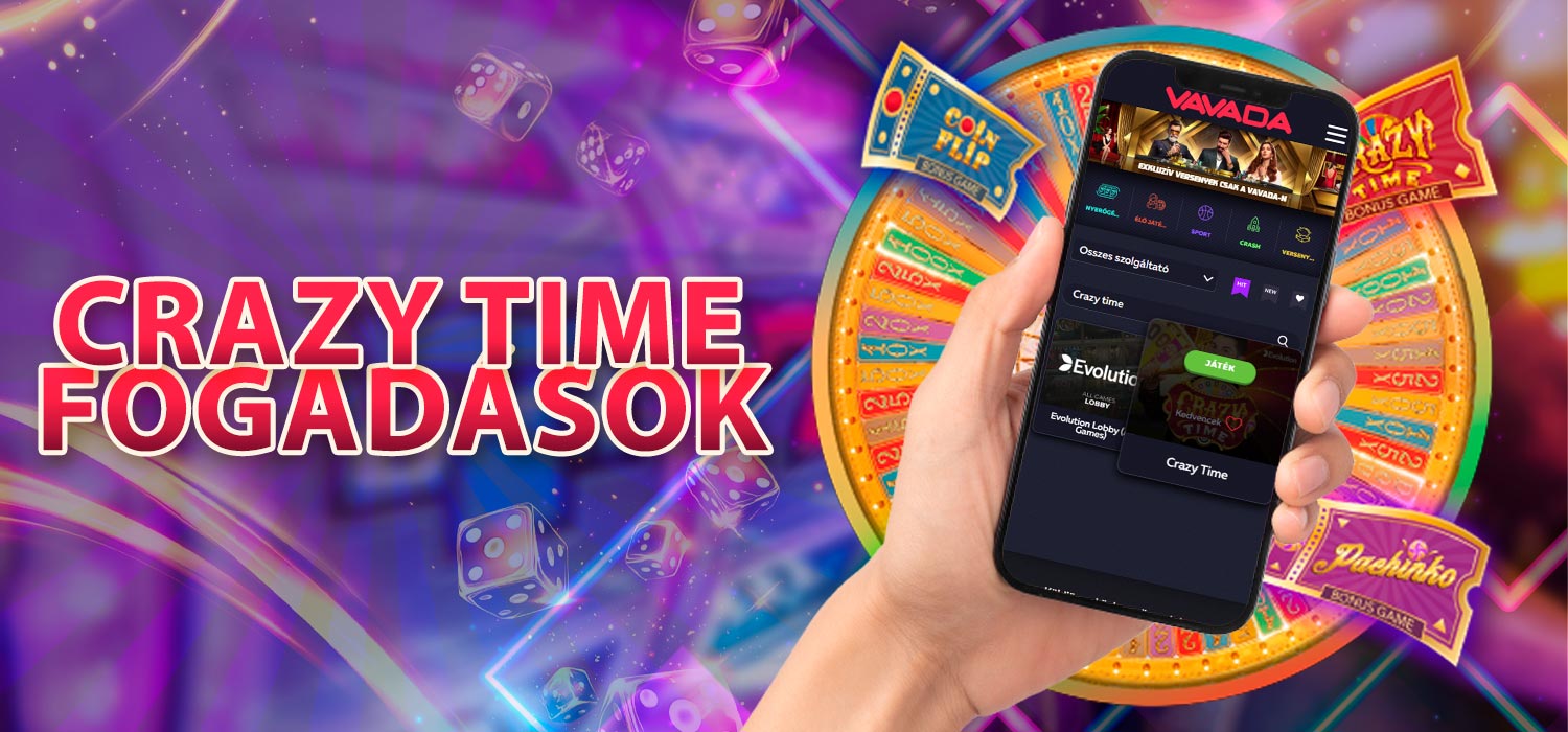 Játssz Crazy Time-ot a Vavada kaszinó weboldalán.
